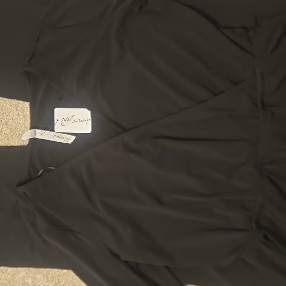 Ny Collection Womens Black Jumpsuit Size Small Petite - Picture 2 of 4